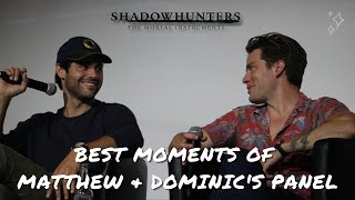 Matthew Daddario & Dominic Sherwood share their favorite scene together in Shadowhunters