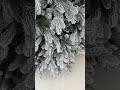 Засніжена саморозкладна лита ялинка Нью Йорк Christmastree литаялинка штучнаялинка ялинка 