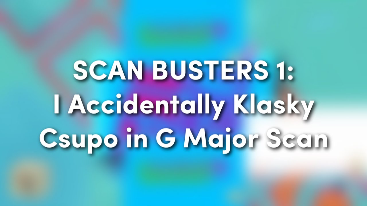 SCAN BUSTERS 1 - YouTube