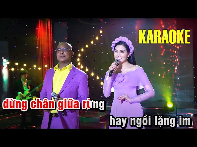 KARAOKE | Nếu Ai Có Hỏi - Randy & Kim Thoa