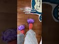 Only a real Pokémon fan would wear this at home😂👅#gengar #slippers #pokemon