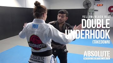 Kids BJJ Yellow / Black Belt - Double Underhook Takedown