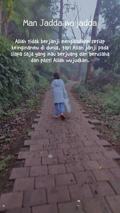 Man Jadda Wa Jadah || Allah Berjanji #shorts