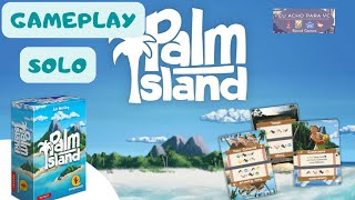 Palm Island Gamaplay Solo - Board game da Papergames - Menos de R$ 50