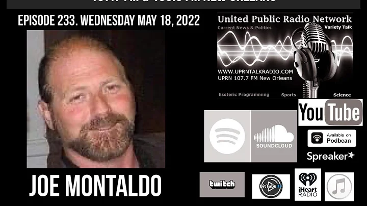 The Outer Realm Welcomes Joe Montaldo, May 18th,20...