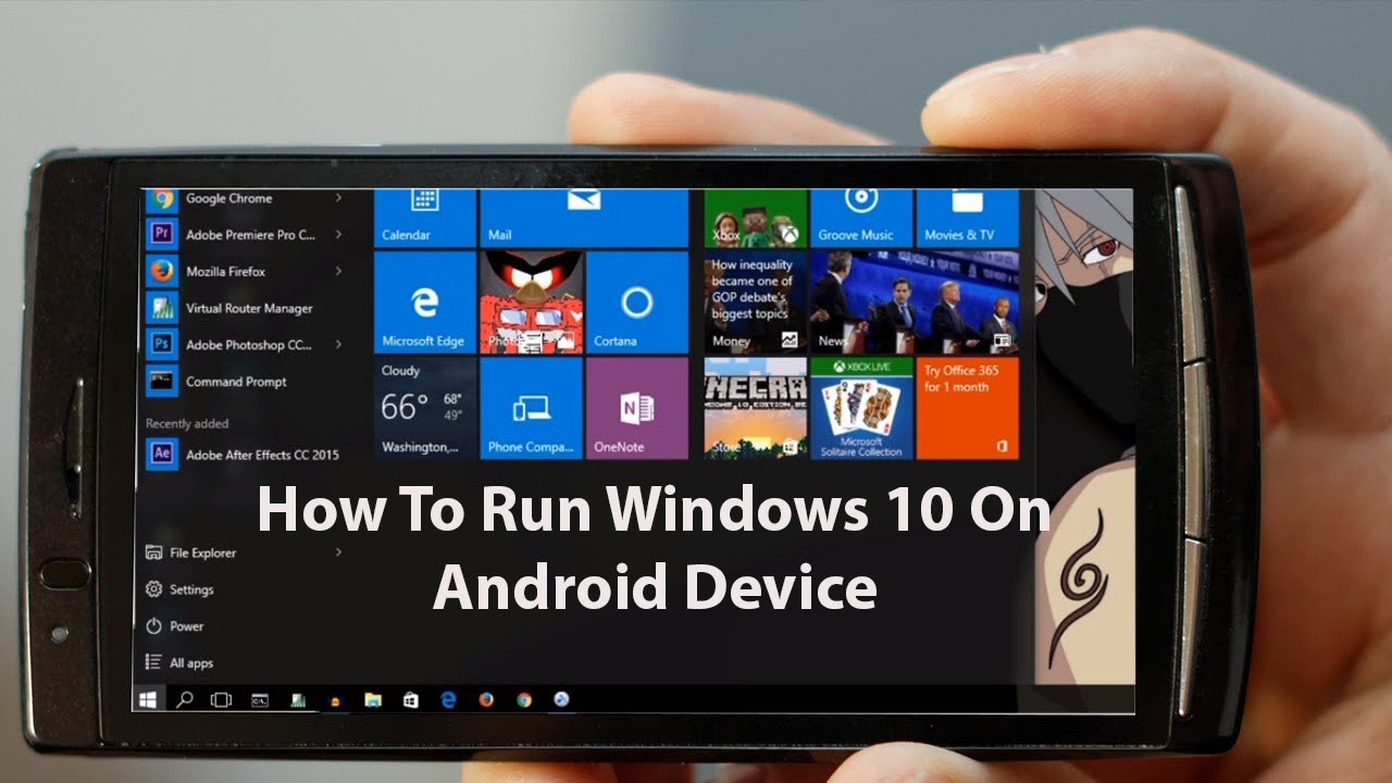 How to instal Windows 10 in android device |Tech Guru |Sumit mehra ...