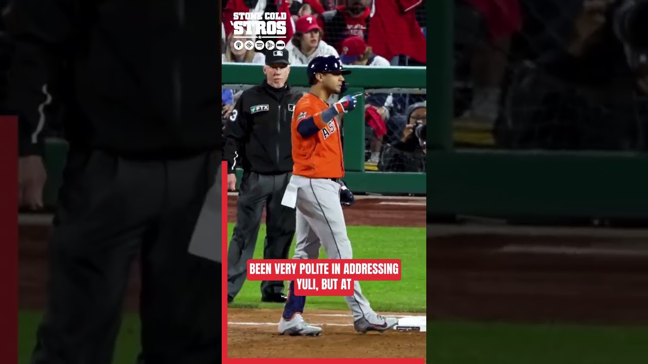 Astros' LATEST move could be a HINT about Yuli Gurriel's possible return!  shorts 