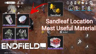 How to Find Sandleaf Location | Sandleaf Location Arknights Endfield 