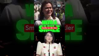smile ka rin kler bantayan napod nimong smile ni Sara Duterte😁😁