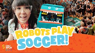 Robots play Soccer!