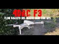 4DRC F3 CLON del MAVIC MINI BARATO con GPS 👍 REVIEW COMPLETA eN ESPAÑOL