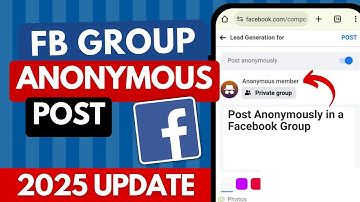 How to Post & Comment Anonymously on Facebook Group [2025 UPDATE]