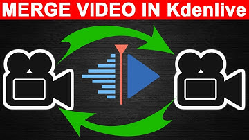 How to Merge Videos in Kdenlive | How to Merge Clips in Kdenlive | Kdenlive Tutorial