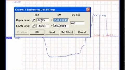 Engineering Unit Settings