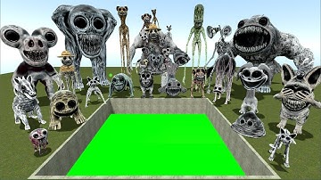 DESTROY ALL MUTATED ANIMALS ZOONOMALY MONSTER in BIG HOLE Garry