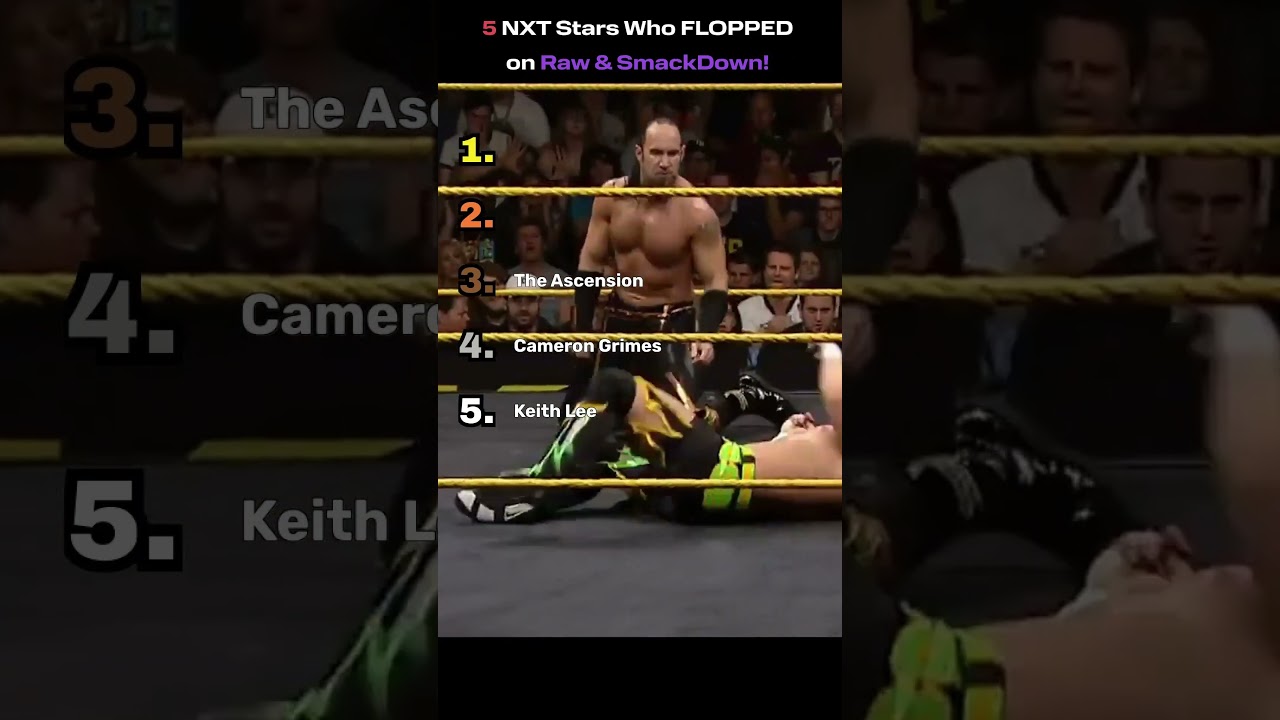 5 NXT Stars Who Flopped on Raw and SmackDown!