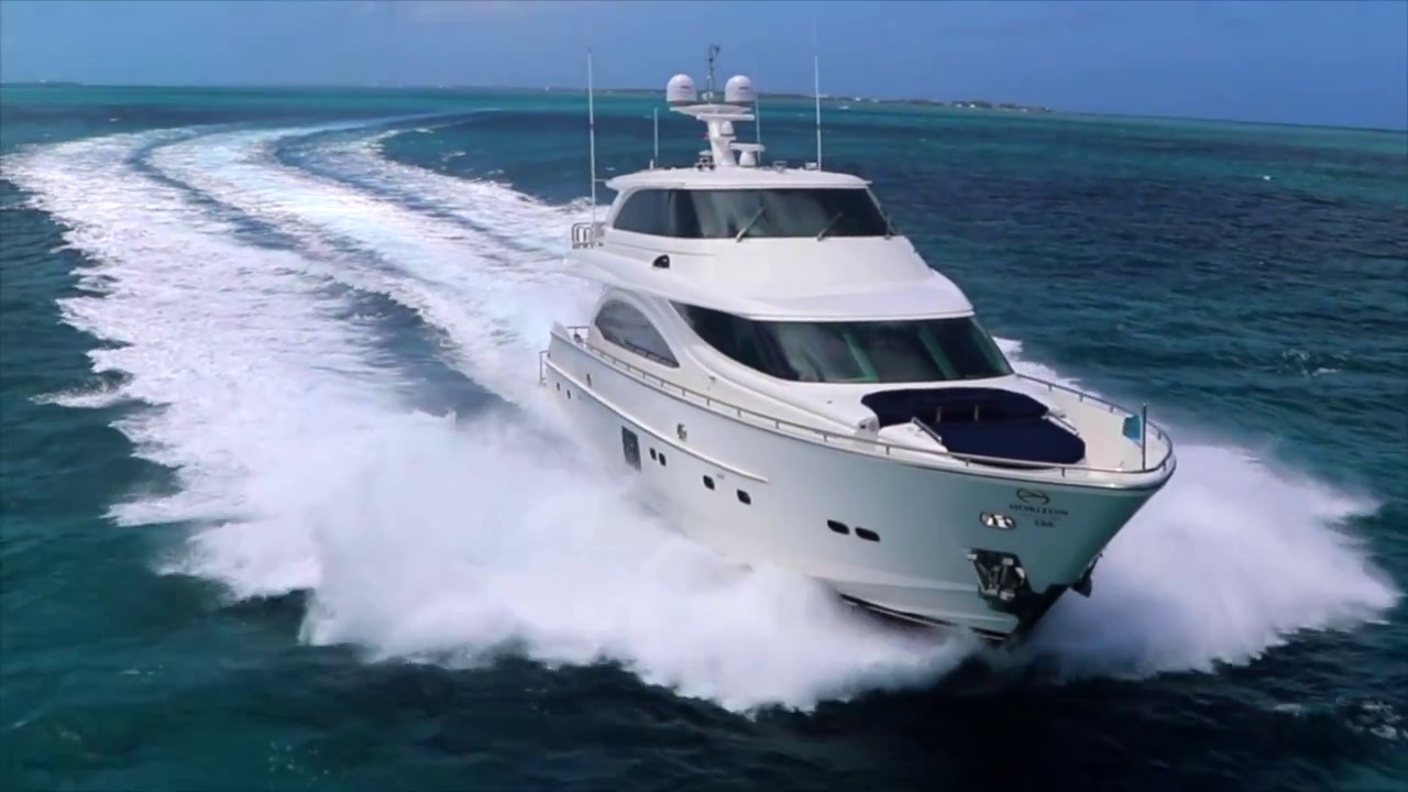 Horizon Yachts E88 SOLD.  Performance and style all in one yacht