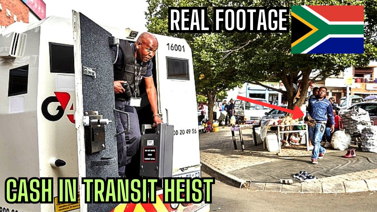 Cash in Transit Heist South Africa caught on Camera - YouTube