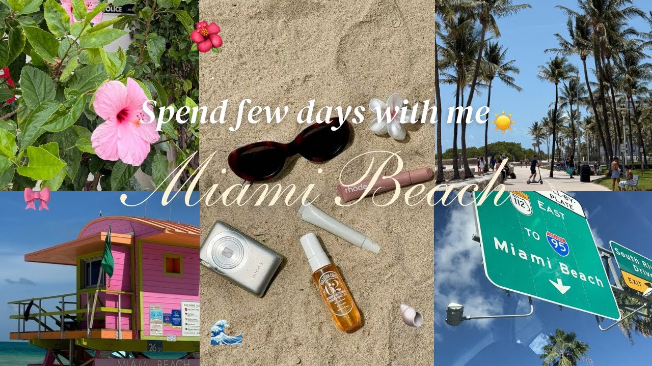 FEW DAYS IN MIAMI BEACH | 🏖️☀️🌊🌺 فلوق ميامي