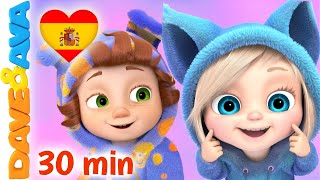 Cepilla tus Dientes | Canciones Infantiles | Videos para Niños | Dave and Ava en Español