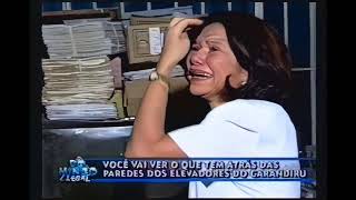 ASSUSTADOR o que Socorro Leite VIU no Carandiru Domingo Legal - Remasterizado.