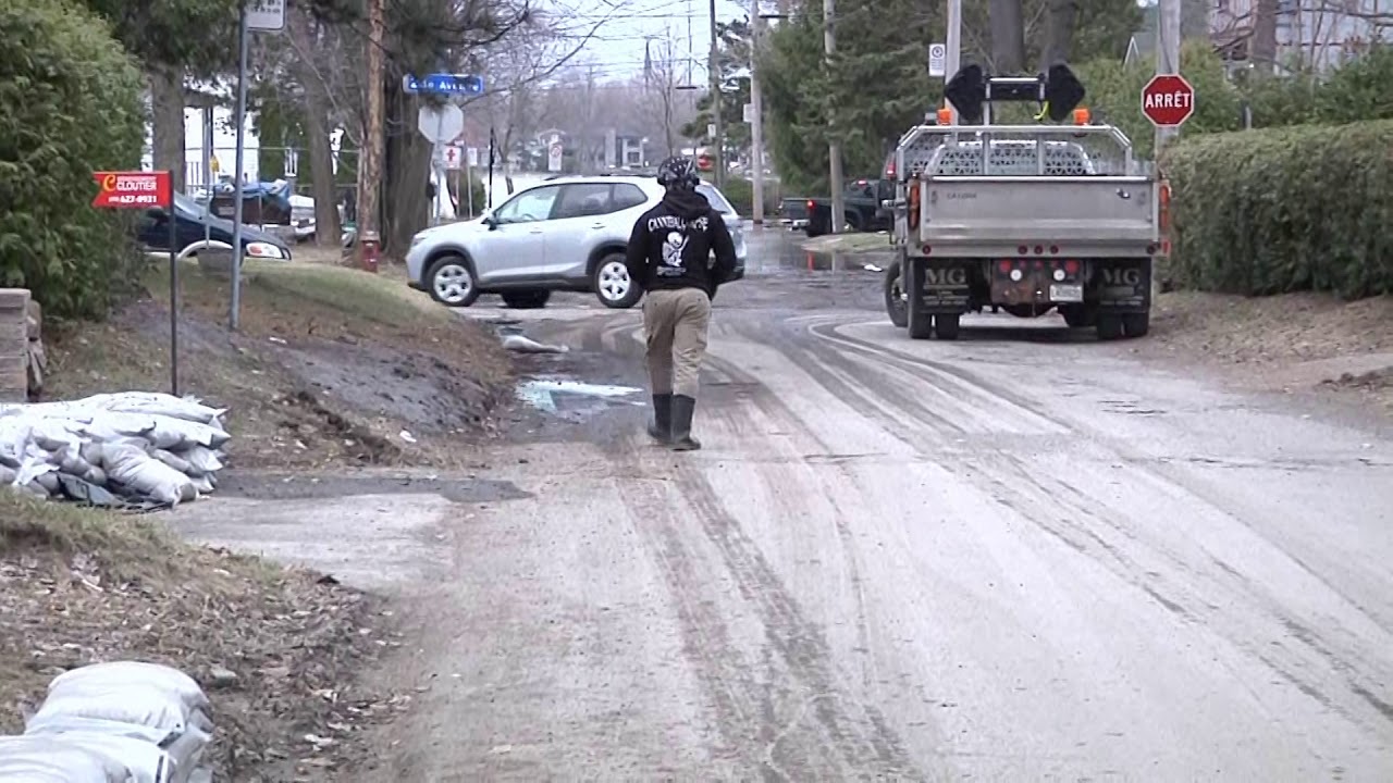inondation à laval ouest et à deux montagnes avril 2019 movie YouTube