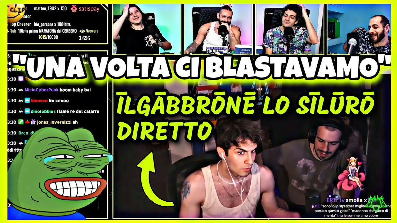 IL CERBERO REAGISCE a BLUR che SCEGLIE a chi SPŪTĀRĒ tra MR. MARRA ĪLGĀBBRŌNĒ e XIUDER