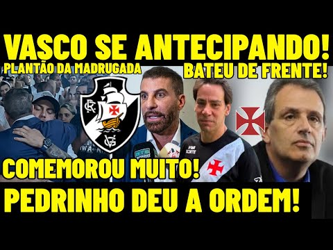 LATE-NIGHT NEWS UPDATE! VASCO TAKING ACTION! PEDRINHO GIVES THE ORDER AT CRVG AND CONFRONTS BAP!