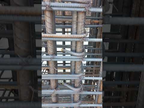 Column Steel Overlap,
