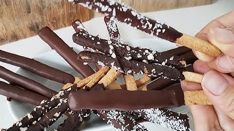 Pocky caseros (o mikados) //vegano//