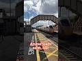 Fast Azuma north towards Newcastle through Chester le Street #train
