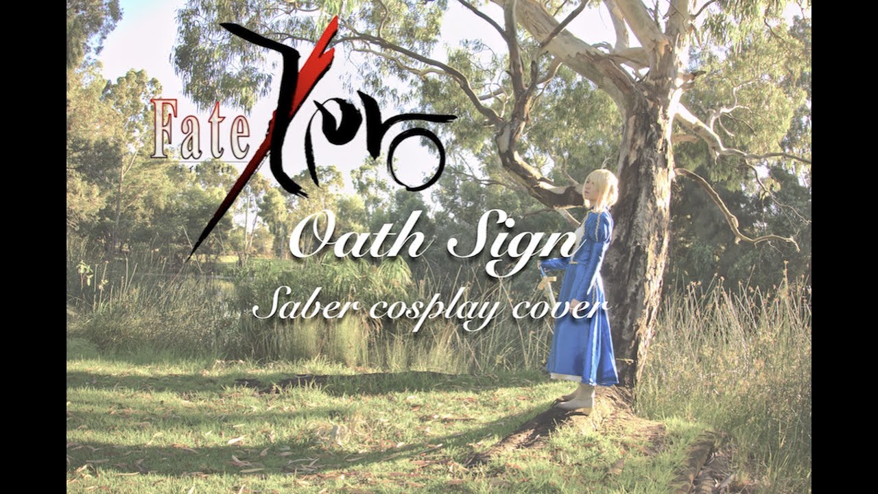 FATE/ZERO - Oath Sign (LiSA) | Saber cosplay cover