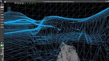 UE4 Procedural Map(this is to show how we can manipulate procedural meshes during runtime)