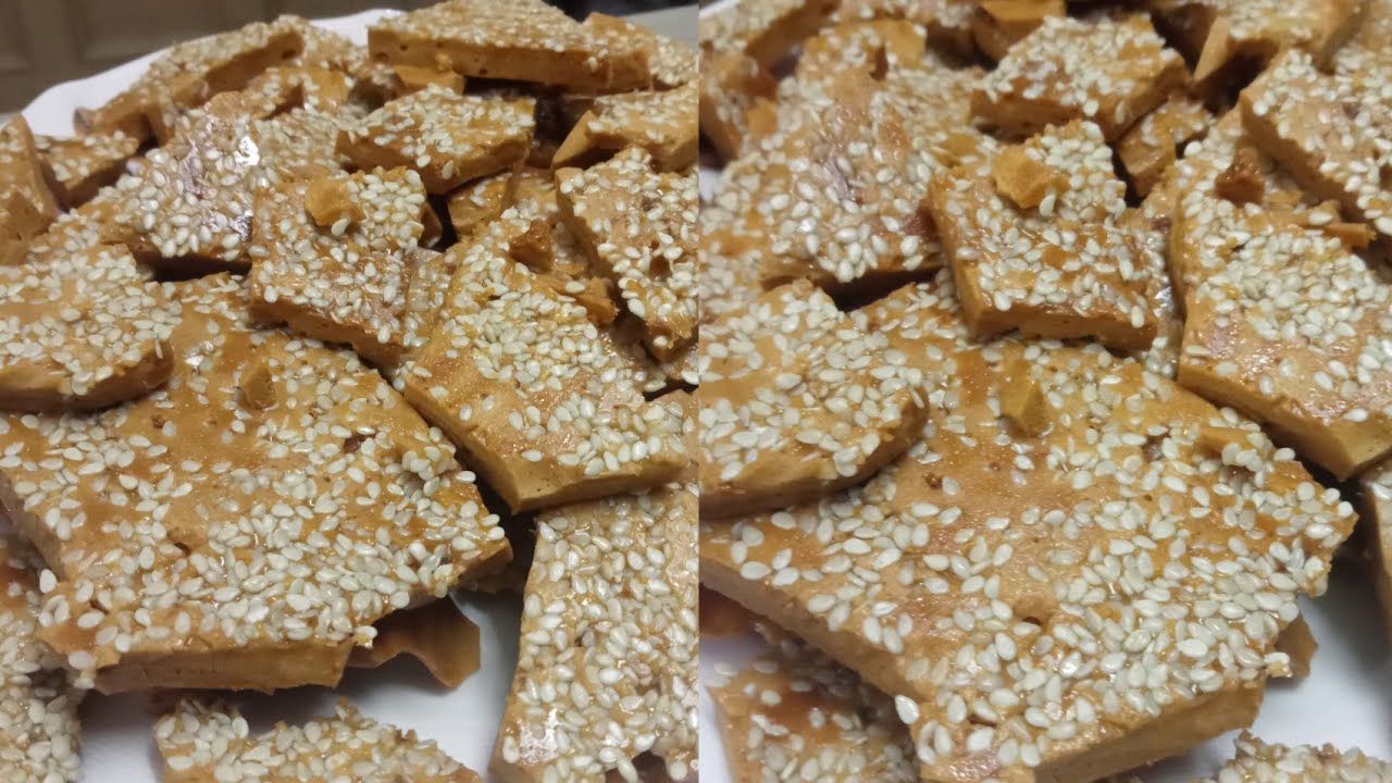 Till chikki recipe/Gurr chikki recipe/Jagery bar recipe/kitchen HUB