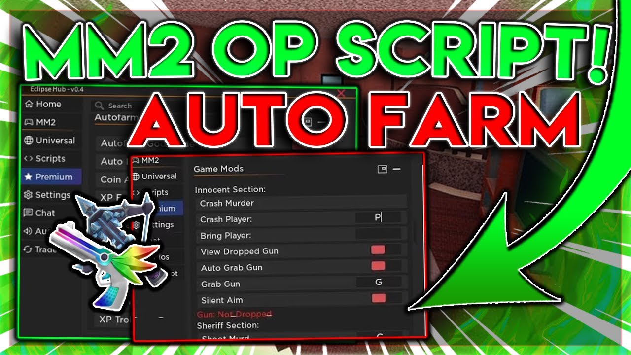 NEW] Murder Mystery 2 Script Hack *OP* EGG AUTOFARM, COIN AUTOFARM AND  MORE! (2023 PASTEBIN) 