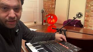 Behringer Odyssey Synth Demonstration with Dr Who and Arp info