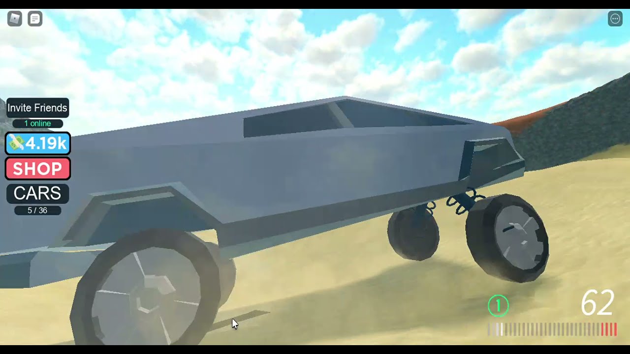 ROBLOX Car Suspension Test YouTube