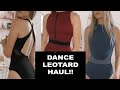 DANCE LEOTARD TRY ON HAUL! | Back to Uni Leotard Collection | LOOK BOOK 2020