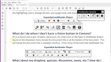 ReadSpeaker speakUp - How to Use the Point and Read, and the Clipboard Reading Functions