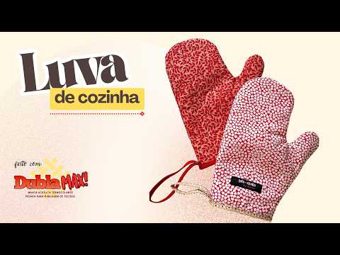 Aula Luva de cozinha com Dublamax
