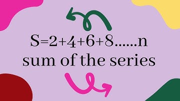 S=2+4+6+8....n java program to print the given series.| class 9| class 10| ICSE |sem1|sem2