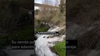 La fiesta del agua en Reboreda: a fervenza da Feixa luce espectacular tras el tren de borrascas