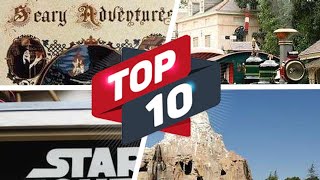 The Best Rides At Disneyland 🌟