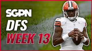 NFL DFS Picks: Week 13 GPP Plays - DFS Lineups - Fantasy Football Advice - NFL DFS Lineups Week 13