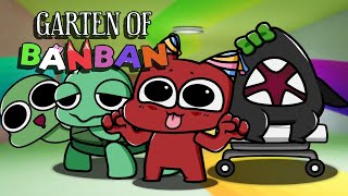 귀여운 반반의 어린이집 3 게임오버 애니메이션 [ "cute" Garten of Banban 3 jumpscare Animation ]