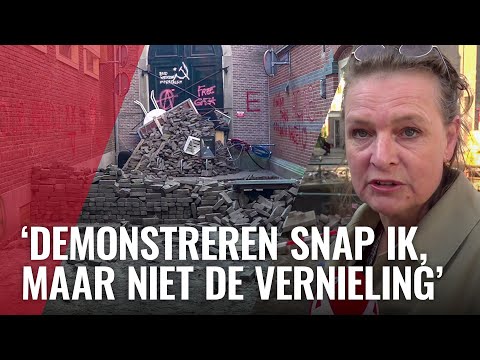Buren van bezette UvA-gebouwen reageren op ontruiming