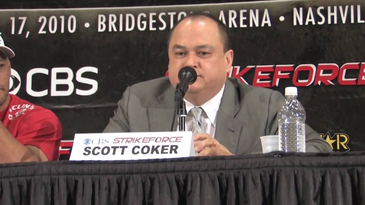 Scott Coker at the Nashville Pre Fight Conference