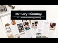 My First Time Trying Memory Planning