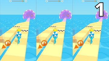 Tricky Track 3D Gameplay Walkthrough (1 - 15 Level) (Android IOS)