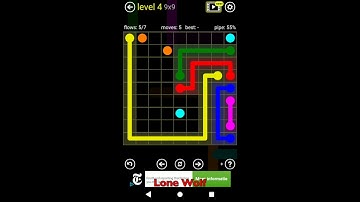 Flow #124: Regular Pack 9x9   level 4